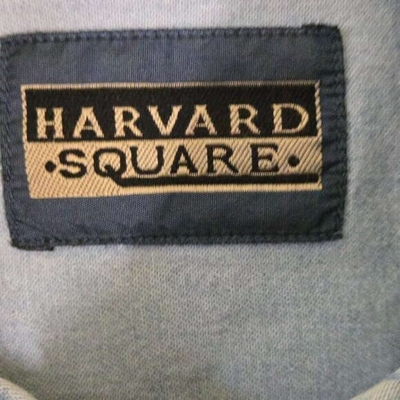 Vintage Unique Native American Wolf Design Button Down Chambray Shirt Gender Neu - Picture 6 of 7